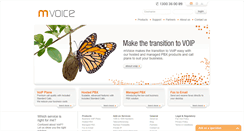 Desktop Screenshot of mvoice.com.au